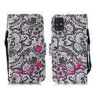 For Samsung Galaxy M31s 3D Painting Pattern Coloured Drawing Horizontal Flip PU Leather Case with Holder & Card Slots & Wallet & Lanyard(Lace Flower) - 1