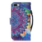 For OPPO A3s 3D Painting Pattern Coloured Drawing Horizontal Flip PU Leather Case with Holder & Card Slots & Wallet & Lanyard(Oil Painted Mandala) - 3