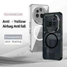 For Nothing Phone 3a MagSafe Armor Clear TPU Hybrid PC Phone Case(Black) - 2