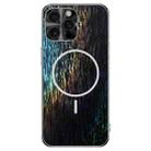For iPhone 16 Pro Dazzling Acrylic Shockproof MagSafe Phone Case(Black) - 1