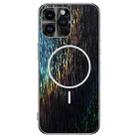 For iPhone 13 Pro Max Dazzling Acrylic Shockproof MagSafe Phone Case(Black) - 1