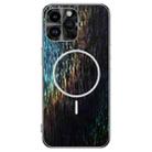 For iPhone 12 Pro Dazzling Acrylic Shockproof MagSafe Phone Case(Black) - 1