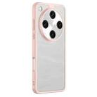 For OPPO Find X8 Ultra Armor Clear TPU Hybrid PC Phone Case(Pink) - 1