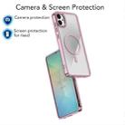 For Samsung Galaxy A05 MagSafe Magnetic Clear Phone Case(Blue) - 3