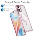 For Samsung Galaxy A06 4G MagSafe Magnetic Clear Phone Case(Pink) - 3
