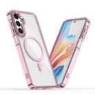 For Samsung Galaxy A16 5G MagSafe Magnetic Clear Phone Case(Pink) - 1