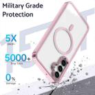 For Samsung Galaxy A16 5G MagSafe Magnetic Clear Phone Case(Pink) - 2