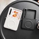 For Huawei Pura X Magsafe Magnetic Plain Leather Phone Case(Black) - 2