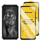 For Ulefone Armor X16 / X16 Pro 2pcs / Pack Ulefone 9H HD Anti Fingerprint Tempered Glass Screen Protector - 1