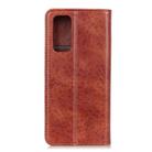 For Vivo Y20 Magnetic Crazy Horse Texture Horizontal Flip Leather Case with Holder & Card Slots & Wallet(Brown) - 3