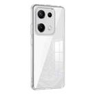 For Redmi Note 14S 4G Armor Clear TPU Hybrid PC Phone Case(Transparent) - 1