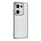 For Redmi Note 14S 4G Armor Clear TPU Hybrid PC Phone Case(Grey) - 1