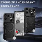 For Nothing CMF Phone 2 Pro CD Texture Sliding Camshield Magnetic Holder Phone Case(Red) - 2