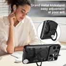 For Nothing CMF Phone 2 Pro CD Texture Sliding Camshield Magnetic Holder Phone Case(Purple) - 3