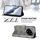For Xiaomi 13 Ultra Line Splicing Buckle Retro Leather Phone Case(Grey) - 3