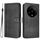 For Xiaomi 14 Ultra 5G Line Splicing Buckle Retro Leather Phone Case(Black) - 2