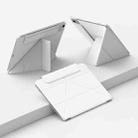 For iPad 2025 / 2022 Four-corner Anti-collision Magnetic Double-sided Clip Tablet Case(White) - 1