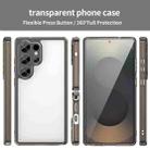 For Samsung Galaxy S25 Ultra 5G PC Hybrid TPU Airbag Shockproof Phone Case(Transparent Black) - 2