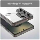 For Samsung Galaxy S25 Ultra 5G PC Hybrid TPU Airbag Shockproof Phone Case(Transparent Black) - 3