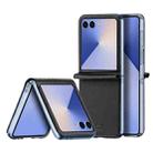 For Samsung Galaxy Z Flip7 5G DUX DUCIS Bril Series PU + TPU Phone Case(Black) - 1