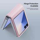 For Samsung Galaxy Z Flip7 5G DUX DUCIS Bril Series PU + TPU Phone Case(Pink) - 2