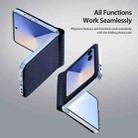 For Samsung Galaxy Z Flip7 5G DUX DUCIS Bril Series PU + TPU Phone Case(Blue) - 3