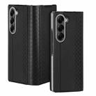 For Samsung Galaxy Z Fold7 5G DUX DUCIS Bril Series PU + TPU Phone Case(Black) - 2