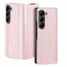 For Samsung Galaxy Z Fold7 5G DUX DUCIS Bril Series PU + TPU Phone Case(Pink) - 2