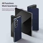 For Samsung Galaxy Z Fold7 5G DUX DUCIS Bril Series PU + TPU Phone Case(Blue) - 3