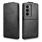 For itel City 100 Magnetic Vertical Flip Leather Phone Case with Buckle(Black) - 2