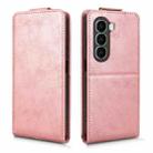 For itel A95 5G Magnetic Vertical Flip Leather Phone Case with Buckle(Rose Gold) - 2