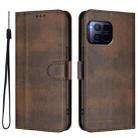 For T-Mobile REVVL 7 Pro 5G / T Phone 2 Pro 5G Line Splicing Buckle Retro Leather Phone Case(Brown) - 2