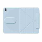 For iPad Air 11 2025 / 2024 WIWU 360 Rotation Magnetic Leather Tablet Case(Blue) - 3