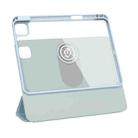 For iPad Pro 11 2024 WIWU 360 Rotation Magnetic Leather Tablet Case(Blue) - 2