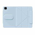 For iPad Pro 11 2024 WIWU 360 Rotation Magnetic Leather Tablet Case(Blue) - 3