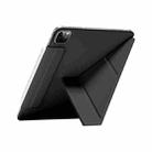 For iPad Air 13 2025 / 2024 / Pro 12.9 WIWU Smart Magnetic Double-sided Clip Leather Tablet Case(Black) - 2