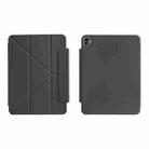 For iPad Pro 11 2024 WIWU Smart Magnetic Double-sided Clip Leather Tablet Case(Black) - 1