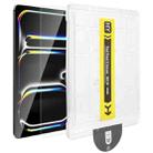 For iPad Air 13 2024 / iPad Pro 13 2024 Dust-Free Easy Install HD Tempered Glass Film - 1