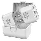 Yesido MC25 750W Universal Multifunction Travel Plug Adapter Kit with Storage Case(White) - 1