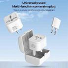 Yesido MC25 750W Universal Multifunction Travel Plug Adapter Kit with Storage Case(White) - 2