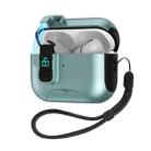 For AirPods Pro 2 Automatic Pop-up Cover Holder Earphone Case with Switch Lock(Green) - 1