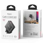 Yesido YC95 PD100W 2 USB-C , USB-A Three Ports GaN Fast Charger, Plug:UK Plug(Black) - 4
