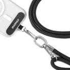 MOMAX SR39 Cord Phone Braided Lanyard(Black) - 2