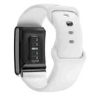 For WHOOP 4.0 Butterfly Buckle Silicone Watch Band(White) - 2