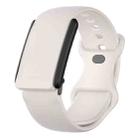 For WHOOP 4.0 Butterfly Buckle Silicone Watch Band(Starlight) - 1