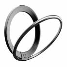 MOMAX HOOP Magnetic Ring Phone Holder(Black) - 1