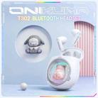 ONIKUMA T302 RGB Cute Unique Doll BT 5.4 Wireless Earphones(White) - 3