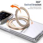 For Xiaomi Mix Fold 4 Integrated Ice-feel High-transparency 360-Degree Rotating Stand MagSafe Folding Phone Case(Desert Gold) - 2