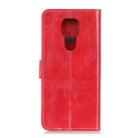 For Motorola Moto G9 / G9 Play / E7 Plus / Lenovo K12 Note Retro Crazy Horse Texture Horizontal Flip Leather Case with Holder & Card Slots & Photo Frame & Wallet(Red) - 3