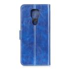 For Motorola Moto G9 / G9 Play / E7 Plus / Lenovo K12 Note Retro Crazy Horse Texture Horizontal Flip Leather Case with Holder & Card Slots & Photo Frame & Wallet(Blue) - 3